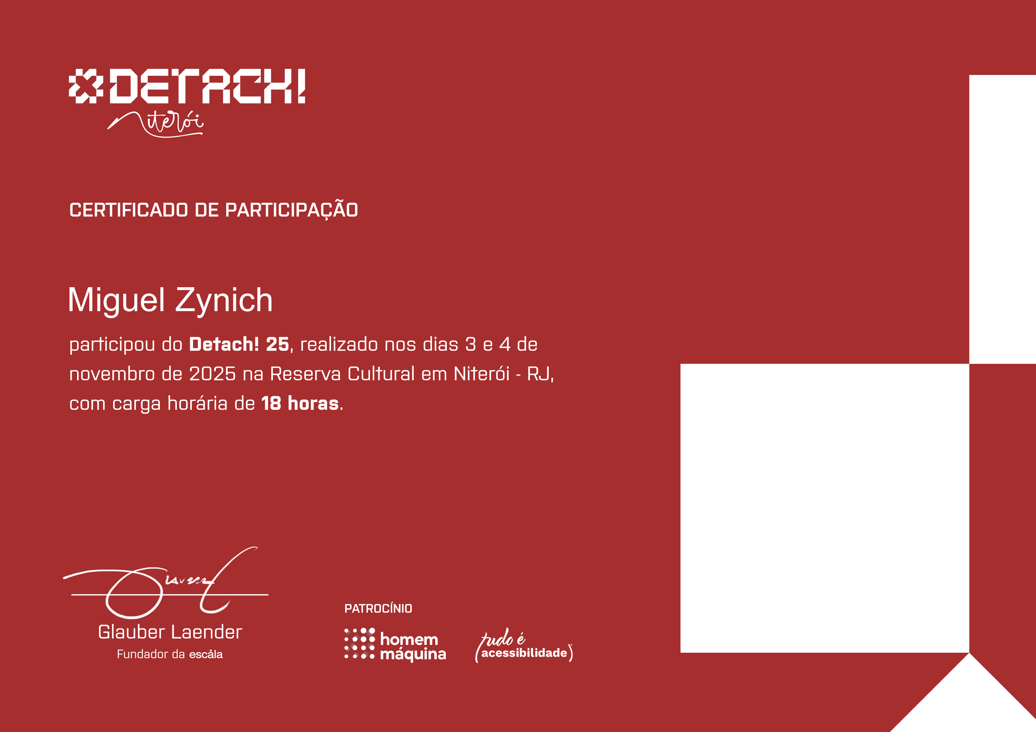 Certificado Detach