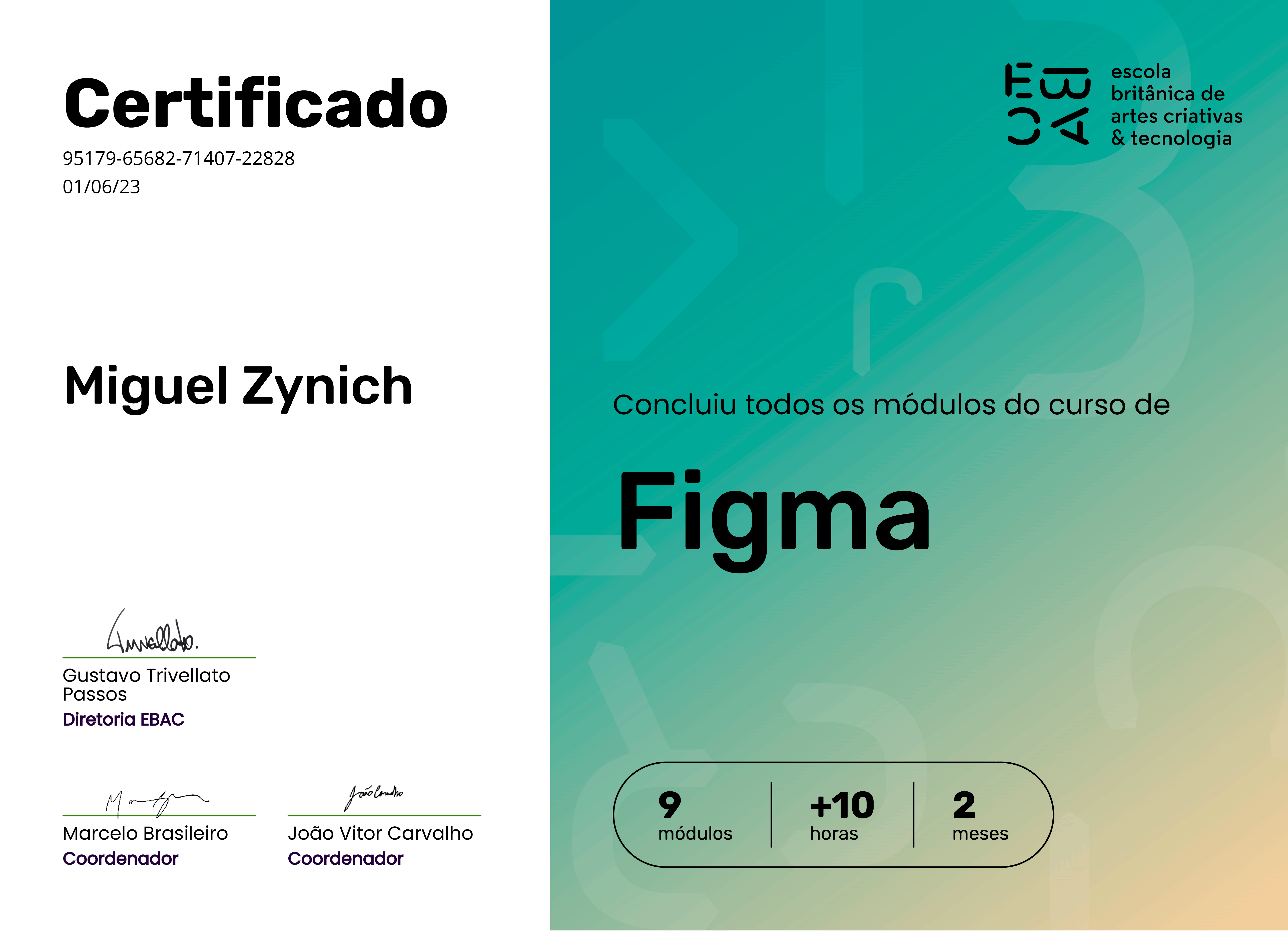 Certificado Novo